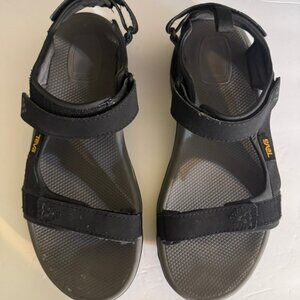 Teva Meacham Men’s Black & Gray Outdoor Sandals Size 10 Style# 1110392 Ex. Cond